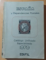 ESPAÑA CATALOGO DE SELLOS ESPECIALIZADO EDIFIL 1979. - Espagne