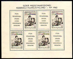 POLAND 1962 FIP Day Sheetlet MNH / **  Michel 1337 Kb - Ongebruikt