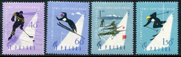 POLAND 1961 Winter Spartakiad MNH / **.  Michel 1221-24 - Ungebraucht