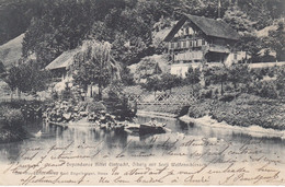 Suisse - Hôtel - Wolfenschiessen - Hôtel Eintracht - Circulée 25/08/1906 - Wolfenschiessen