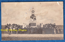 CPA Photo - LOIGNY La BATAILLE - Discours Au Monument Des Mobiles - Neuvilliers Et Lumeau - 1911 - Député ? Maire ? - Loigny