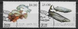 Groënland 2021, N°842/843 Oblitérés Poissons - Used Stamps