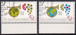 UNO GENF 1974 Mi-Nr. 39/40 O Used - Aus Abo - Used Stamps