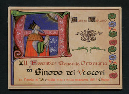VATICAN 2008 KIT ** MNH 4 XII Eme Synode Des Evêques Cartes Entiers Postaux Peintures Paintings Superbes - Covers & Documents