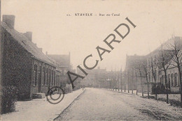 Carte Postale/Postkaart - STAVELE - Rue Du Canal   (A337) - Alveringem