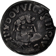 Monnaie, France, Louis Le Pieux, Denier, 814-819, Melle, TTB, Argent - Autres & Non Classés
