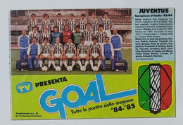 04314 153crt/ - Calendario Serie A 1984/85 - Juventus Campione 83/84 - Kleding, Souvenirs & Andere