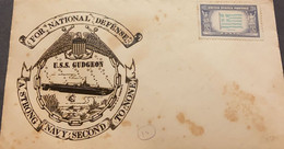 O) UNITED STATES, USA, U.S.S GUDGEON, NAVY SECOND, GREECE FLAG, FDC XF - Andere & Zonder Classificatie