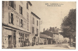 CPA 48 LOZERE LANGOGNE  L'Avenue De La Gare N°4475 - Langogne
