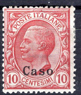 Egeo - Caso, 10 Centesimi * MH - Egeo (Caso)