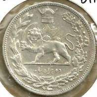 IRAN 2000 DINARS LION ANIMAL FRONT MAN BACK SH1306 - CE ? AG SILVER KM1106 VF-VF READ DESCRIPTION CAREFULLY!!! - Iran