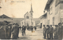 CPA Albens Sortie De La Messe - Albens