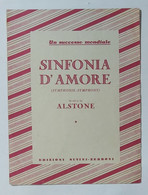 29970 SPARTITO MUSICALE 08 - Sinfonia D'amore (Symphinie-Symphony) - 1945 - Partituren