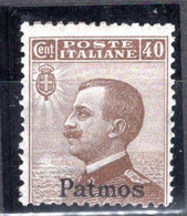 Egeo - Patmo (Patmos) 40 Centesimi ** - Ägäis (Patmo)