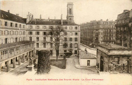 Paris * 5ème * Institution Nationale Des Sourds Et Muets * La Cour D'honneur * école - Paris (05)