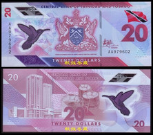 Trinidad And Tobago 20 Dollars, (2020), AA Prefix, Polymer, UNC - Trinidad En Tobago