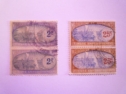 2021 - 3404  TIMBRES FISCAUX  -  2 X 2  XXX - Other & Unclassified