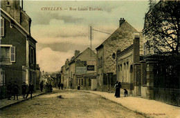 Chelles * La Rue Louis éterlet * Villageois - Chelles