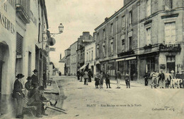 Blain * Rue Racine Et Route De La Forêt * Boulangerie * Commerces Magasins * 1904 - Blain