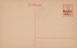 Carte Entier Postal Occupation - Occupation Allemande