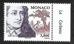 Monaco 2021 - Yv N° 3288 ** - Jean De La Fontaine - Unused Stamps