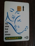 GREAT BRETAGNE  2 POUND  CHIP  CARD  THE CHILD FIRST AND ALWAYS/ HOSPITAL CARD  NEW WORLD   **6172** - BT Overseas Issues