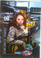 Carrie Schreiner ( German Race Car Driver) - Autografi