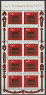 BRD 1979 MiNr.1023 ** Postfrisch Kleinbogen Tag Der Briefmarke ( Bl.215 )günstige Versandkosten - 1959-1980