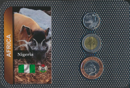 Nigeria 2006 Stgl./unzirkuliert Kursmünzen 2006 50 Kobo Bis 2 Naira (9664121 - Nigeria