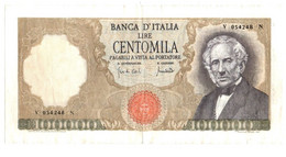 Italia - 100.000 Lire 1970 Manzoni      ----- - 100.000 Lire