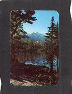 104941     Stati  Uniti,     Long"s Peak  From  Nymph  Lake In  Rocky  Mountain  National  Park,  Colorado,  VG  1960 - Rocky Mountains