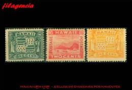 PIEZAS. HAWAI MINT. 1894-1898 SELLOS DE EMISIONES PERMANENTES - Hawaii