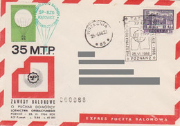 Poland Post - Balloon PBA.1966.poz.kat.09: Competition For The Poznań Fair KATOWICE - Balloons