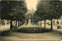 Montbéliard * La Place Denfert Rochereau * Statue - Montbéliard