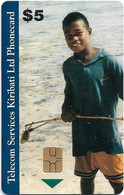 Kiribati - TSKL - Young Boy, Gem5 Red, 5$, 1999, Mint - Kiribati