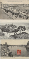 LOT DE 9 CARTES LES SABLES - D'OLONNE - ANNEE 1909 A 1957 - Sables D'Olonne