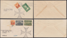 Cuba 1944 - Lot  De 2 FDC "First Day Cover" De La Habana . Theme: Columbus"..... (VG) DC-10143 - Oblitérés