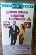 Guess Who's Coming To Dinner - Columbia Pictures - VHS - R - Colecciones