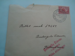 DENMARK    COVER  1942  HORSENS - Maximumkarten (MC)