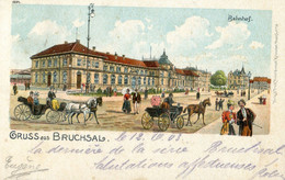 Allemagne - Gruss Aus Bruchsal - Bahnhof - Bruchsal