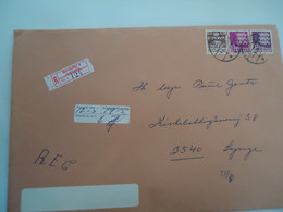 DENMARK REGISTERED   COVER 1979 - Maximumkarten (MC)