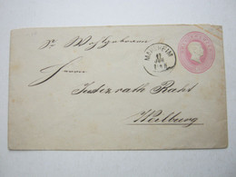 MANNHEIM , Klarer Stempel Auf Ganzsache - Postal  Stationery