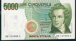 ITALY P111c 5000 LIRE 1985 #UD/L      UNC. - 5.000 Lire