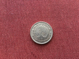 ALLEMAGNE 50 Reichspfennig 1927 A - 50 Rentenpfennig & 50 Reichspfennig