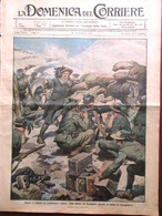 La Domenica Del Corriere 20 Febbraio 1916 WW1 Briand Zaino Soldati Alsazia Marco - War 1914-18