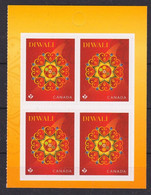2021 Canada Religion Festival Diwali Right Pane From Booklet MNH - Heftchenblätter