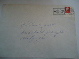 DENMARK COVER 1977     KOBENHAVN OMK - Maximumkaarten