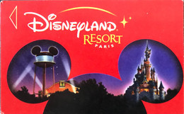 FRANCE  -  DisneyLAND RESORT Paris -  Rouge - Disney Passports