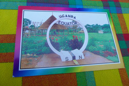 BELLE CARTE ...IMAGE DE L'EQUATEUR - Uganda