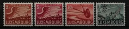 Luxembourg 1946 / Yvert Poste Aérienne N°8 + 11 + 13 + 15 / * Et Used - Ungebraucht